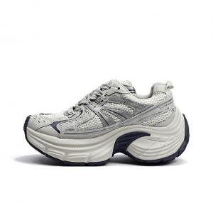 CHERRY&KALIKA Устойчивые к скольжению и истиранию дышащие утепленные женские кроссовки на платформе экрю, цвет Ecru (Fleece-Lined)