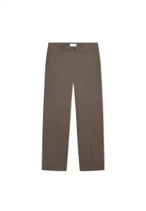 Брюки от костюма рэндалл с узором «гусиная лапка». Les Deux, Teak Brown