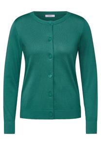 Вязаный кардиган CECIL, зеленый