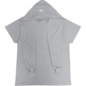 Футболка с капюшоном Incognito Balenciaga, серый