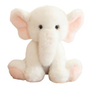 Плюшевая кукла милый слоненок высота 23см/35см MLING, белый