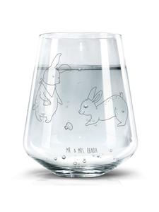 Стакан для питья с панцирем кролика, без слов, прозрачный Mr. & Mrs. Panda