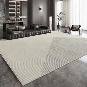 Budis Ковер 240х340 см для гостиной/спальни в французском стиле, с геометрическим узором, утолщенный петлевой ворс