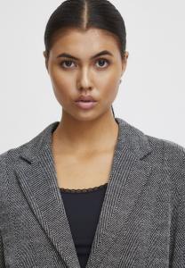 Короткое пальто IHKATE ICHI, черный