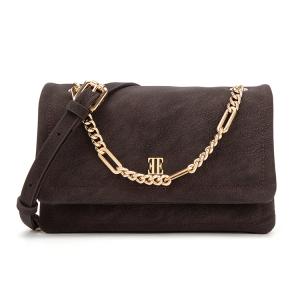 ELLE Синтетическая кожаная сумка через плечо Women's Ebony Gray