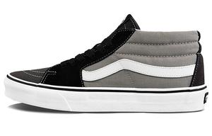 Кроссовки Vans SK8-Mid Black/White/Grey