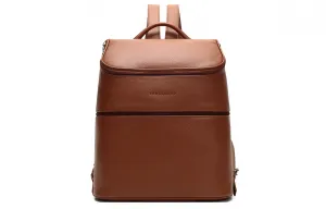 Le Pliage Zip Closure Cow Leather Backpack мужской Caramel LONGCHAMP, basic set (bag+dust bag)