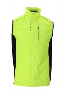 Жилет Shell X1 Elite с высококачественным беговым снаряжением (ветровая и водонепроницаемая) ELITE LAB, цвет Safety Yellow