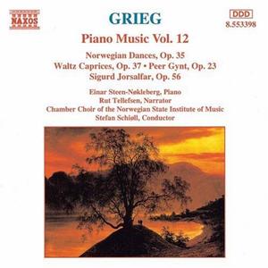 Диск CD Piano Music-Vol. 12 - Edvard Grieg