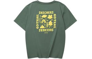 Skechers Футболка с рукавом дроп-шоулдер для женщин, Agave Green