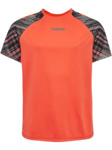 Футболка Performance Hummel, неоново-оранжевый