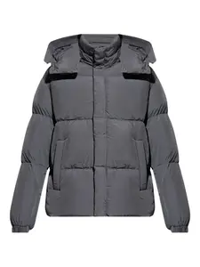Пуховик с капюшоном W-Rolfys DIESEL, серый
