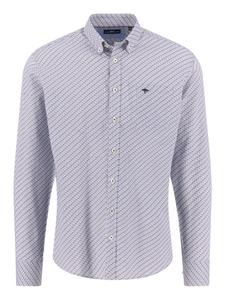 FYNCH-HATTON Рубашка на пуговицах синего цвета Regular fit