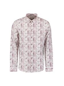 Рубашка на пуговицах классического кроя No Excess, Berry