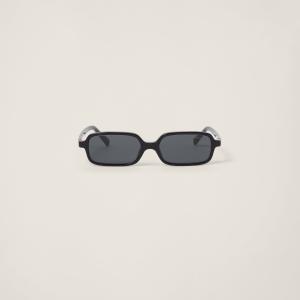 Солнцезащитные очки Miu Regard MIU MIU, черный