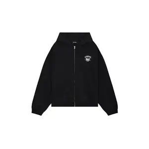 Толстовка с логотипом на молнии WE11DONE, черный