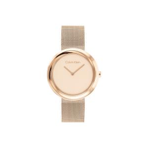 Calvin Klein Часы Wind Style Collection Wrist Watch Quartz Movement Gold Dial Women's Watch Available For Purchase Box, Gold Dial
