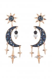 Серьги Qamar CZ Eye Candy La, золотой