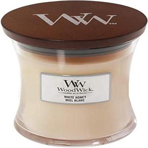 Свеча бежевая средняя Woodwick