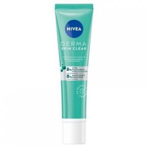 Отшелушивающее средство для ухода за лицом Daily Night Derma Skin Clear 40 мл, Nivea