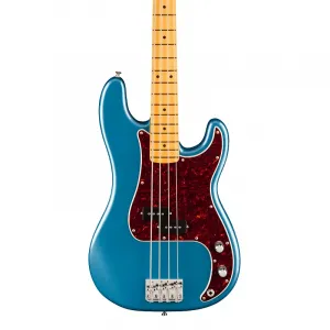 Бас-гитара Fender American Professional Classic Precision Bass из клена, цвет Faded Lake Placid Blue, с сумкой