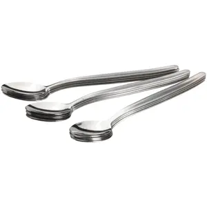 Набор столовых приборов MÄSER «200», (набор, 12 предметов), ложка для газировки, можно мыть в посудомоечной машине, цвет edelstahlfarben