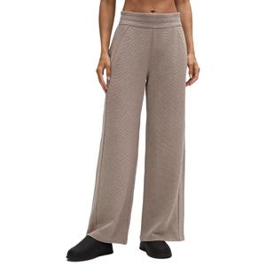 Scuba Series Knitted Sweatpants Women's Lululemon, Mixed Color Warm Umber Gray/Ikik