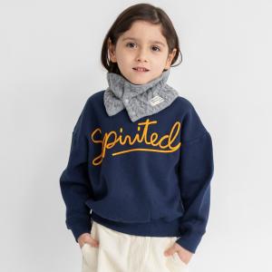 Толстовка с флисовой подкладкой и вышивкой вельветом