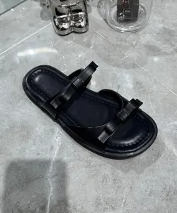 Сандалии с двойным ремешком и лентой Aimoha - Select -, цвет Black