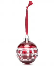 Стеклянный шар для елки Hudson Ralph Lauren Home, красный