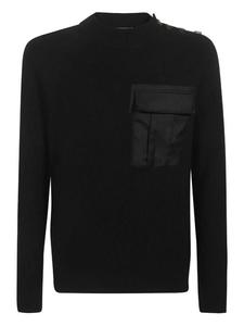 Шерстяной джемпер DONDUP, черный