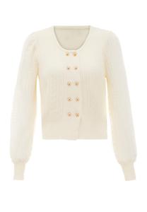 Толстовка NAEMI Strickjacke, белый