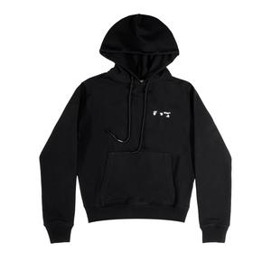 Узкая толстовка с логотипом Off-White, цвет Черный/Белый