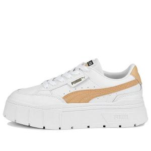 Кроссовки mayze stack 'white light sand' Puma, белый