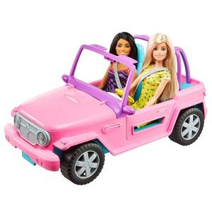 Барби Джип Внедорожник + 2 куклы ГВК02 Barbie