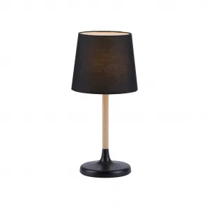 Настольная лампа NIMA E14 1 шт. Эксклюзив E14, выключатель, выключатель на шнуре Just Light, черный