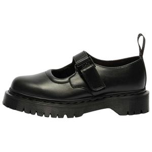 Dr.Martens TECH MONO кожаные туфли Mary Jane на платформе 3,5 см, женские, черные