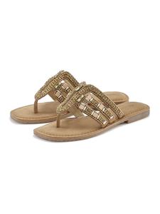 Vivance Шлепанцы верблюжьего цвета