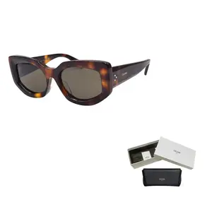 CELINE Солнцезащитные очки Butterfly для женщин, Tortoiseshell