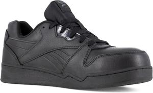 Мужские кроссовки Reebok с защитным носком и низким верхом, черный