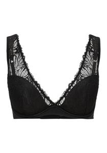 Треугольный бюстгальтер BOSS, черный