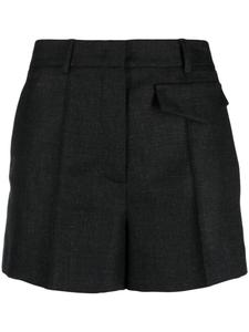 Blanca Vita шорты Salicaria средней посадки со складками, серый