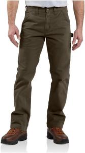 Carhartt мужские свободные прямые брюки из твила, Dark Coffee