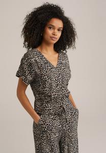 Блуза WE Fashion, светло-коричневый