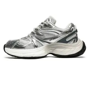 Низкие массивные кроссовки унисекс OFF-WIERAH, белый черный