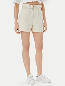 Шорты из ткани обычного кроя DW0DW21656 Tommy Jeans, бежевый