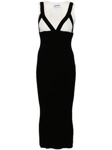 Jean Paul Gaultier платье из трикотажного полотна Madone, черный