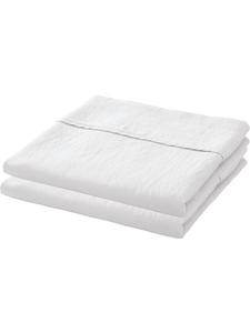 Erwin Müller Полубелье, простыня лен/полулен, 2 шт, Деггендорф, серебристого цвета