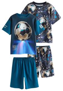 Пижама Next, цвет marine blue/Royal blue/Dark blue