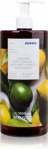Гель для душа «Цитрусовый тонизирующий» Korres, 1000 мл